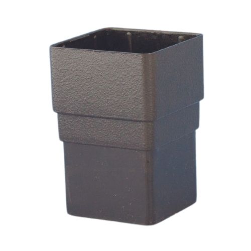 Aquaflow 65mm Cast Iron Effect Square Pipe Socket