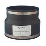 Aquaflow 6 Inch Clay to Plastic Adaptor