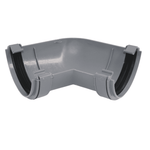 Aquaflow 112mm Half Round Gutter Angle 120° Grey