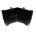 black Aquaflow 130mm Internal 135° Ogee Gutter Angle