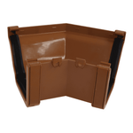 brown krown ogee gutter angle
