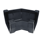 Dark Grey Square 135° Gutter Angle