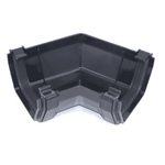 Grey Square 120° Gutter Angle