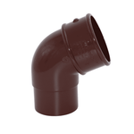 Brown Aquaflow 112mm Plastic Round 112.5° Offset Bend Downpipe
