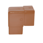 Light Brown Aquaflow Square 92.5° Offset Bend Downpipe