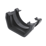 Grey Aquaflow 114mm Square To Round Gutter Adaptor
