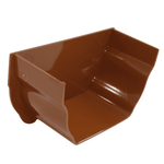 Aquaflow 125mm Krown Ogee Gutter Internal Stop End