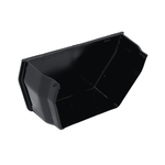 Black Square Internal Stop End