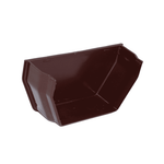 Dark Brown Square Internal Stop End