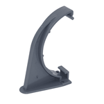 Grey Aquaflow 112mm Half Round Gutter Fascia Bracket