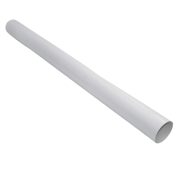 Aquaflow Anthracite white Round Guttering Downpipe - 68mm x Length 5.5m
