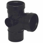 Aquaflow 110mm 92.5° Triple Socket Branch