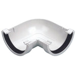 Aquaflow 112mm Half Round Gutter Angle 90° White
