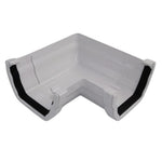 Aquaflow 125mm Krown 90° Ogee Gutter Angle White