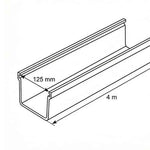 Aquaflow 125mm Krown Ogee Gutter 4m