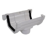Aquaflow 125mm Krown Ogee Running Outlet White