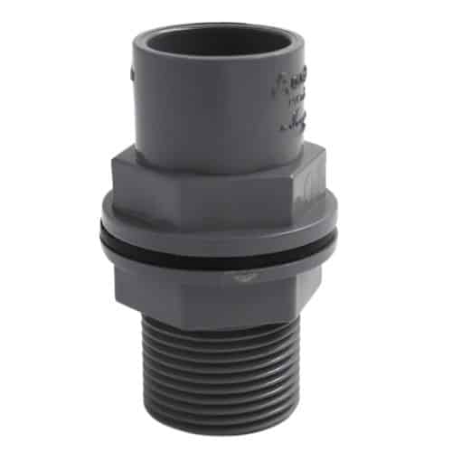 Aquaflow 21mm Straight Compression Tank Connector