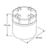 Aquaflow Access Plug Fitted into Pipe (2)