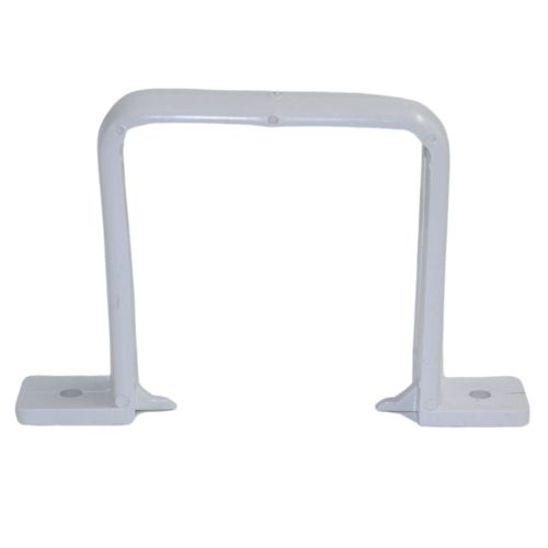 Aquaflow Square Downpipe Clips Flush White