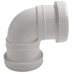 Aquaflow Push Fit 40mm Swept Bend 90°