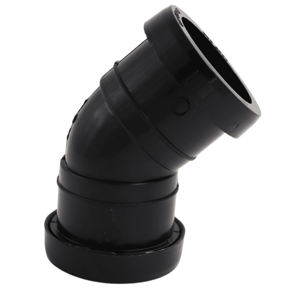 Aquaflow 32mm Push Fit 135° Obtuse Bend - installed