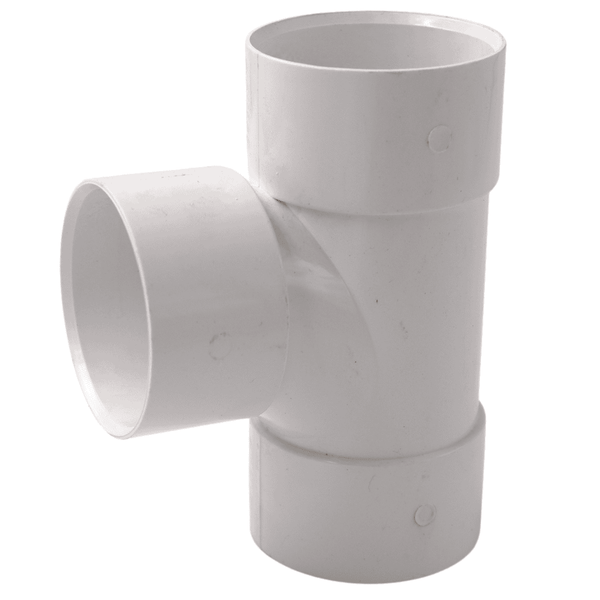 Aquaflow 50mm Waste Pipe Branch - installed