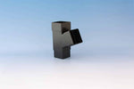 Aquaflow 65mm Square Cast Iron Effect Downpipe Y Branch