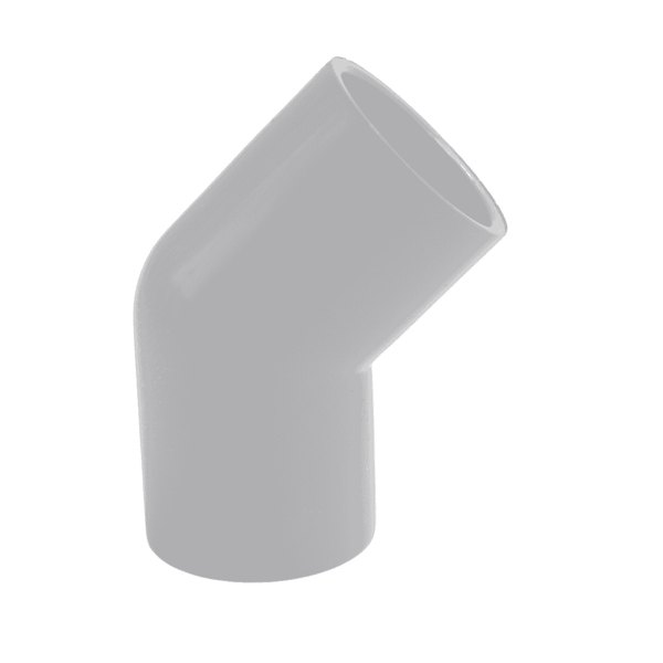 Aquaflow 21.5mm 135° Obtuse Bend - installed