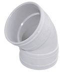 Aquaflow 110mm Double Socket Bend 135°