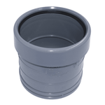 Aquaflow 110mm Push Fit Soil Pipe Single Socket Coupler