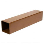 Square Downpipe Light Brown