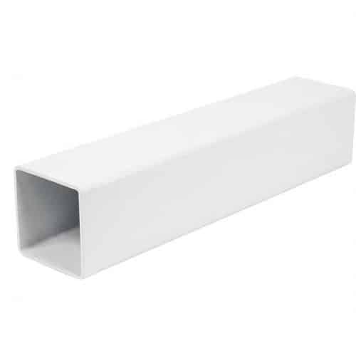 Square Downpipe White