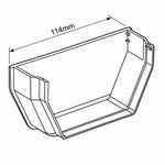 Square Internal Stop End Drawing