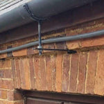 Square Steel Rise & Fall Bracket Fitted
